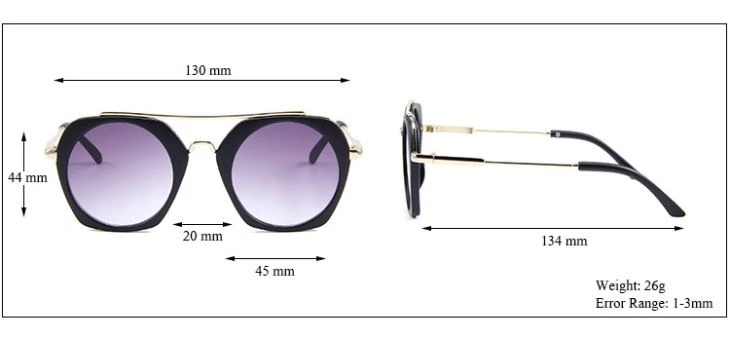 Black Matte Frame Kid's Sunglasses
