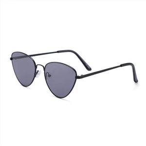 Fabricante y proveedor mayorista de gafas de sol de diseñador con montura plateada